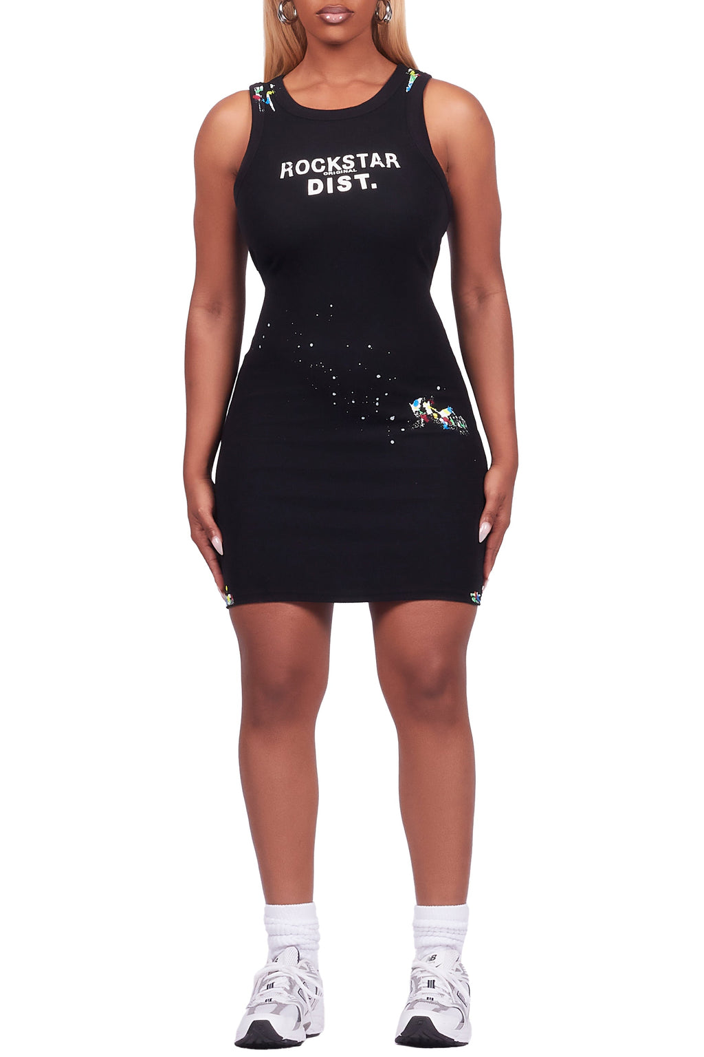 Candica Black Mini Dress