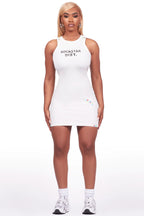 Candica White Mini Dress