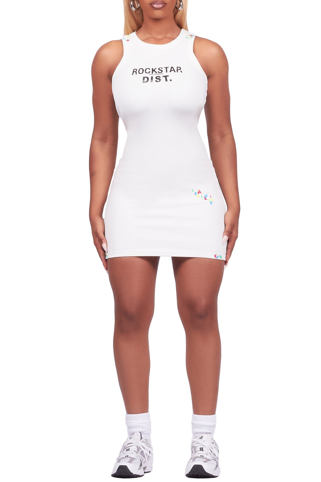 Candica White Mini Dress