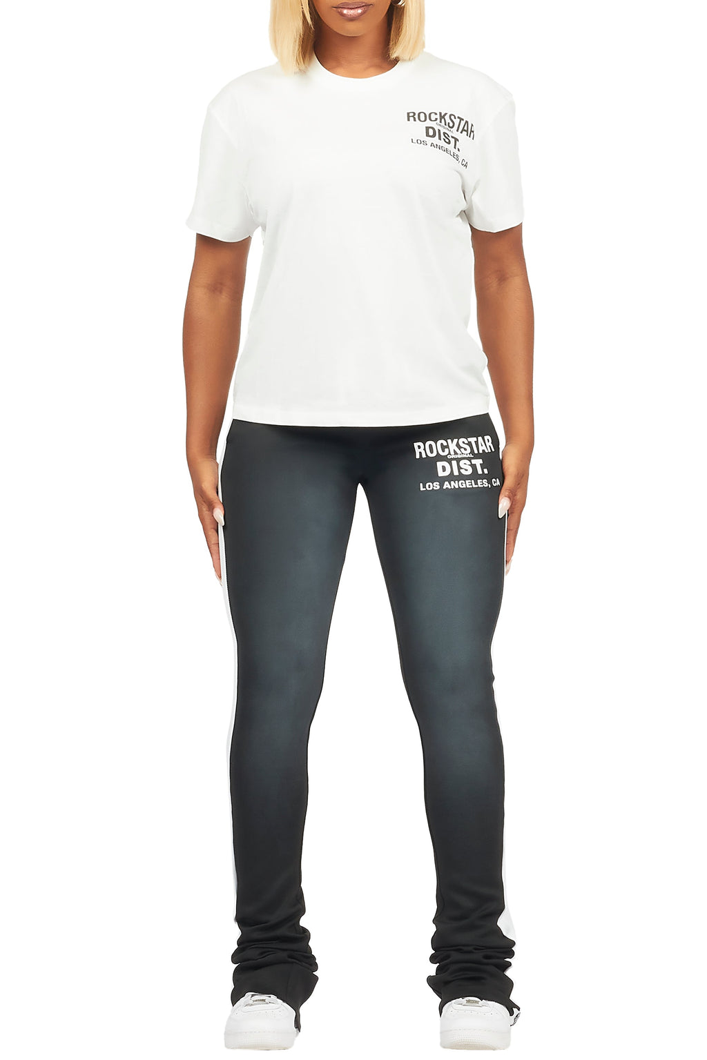 Atlanty 2.0 White/Black T-Shirt Trackset