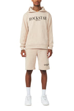 Octavio Taupe Hoodie Short Set