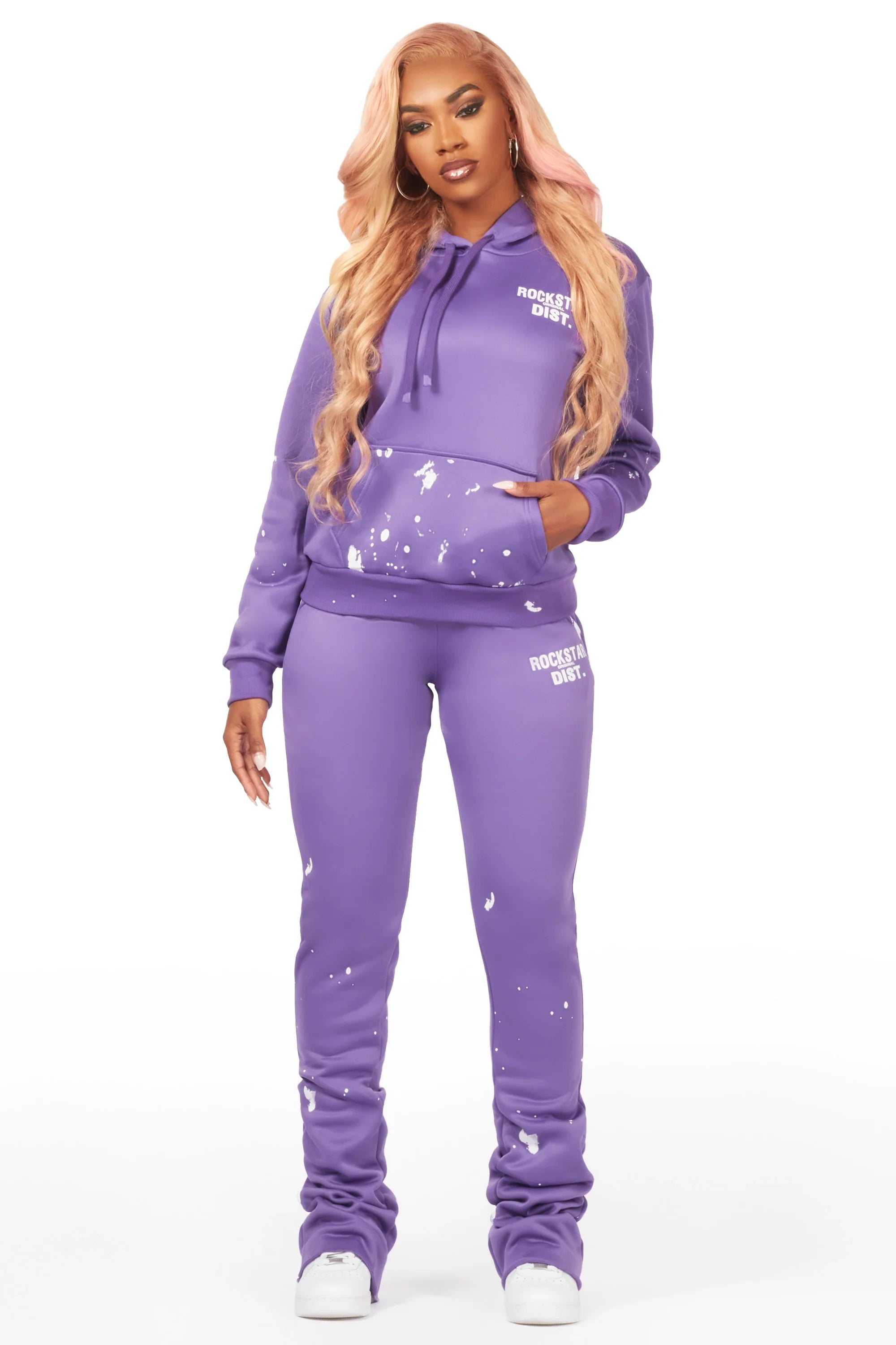 Hadley Purple Super Stacked Trackset