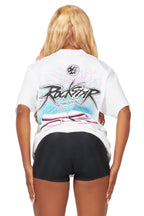 Nene White Mega Oversized T-Shirt