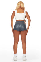 Tamry Grey PU Short
