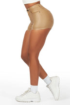 Tamry Tan PU Short