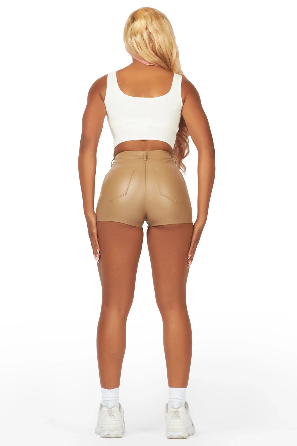 Tamry Tan PU Short
