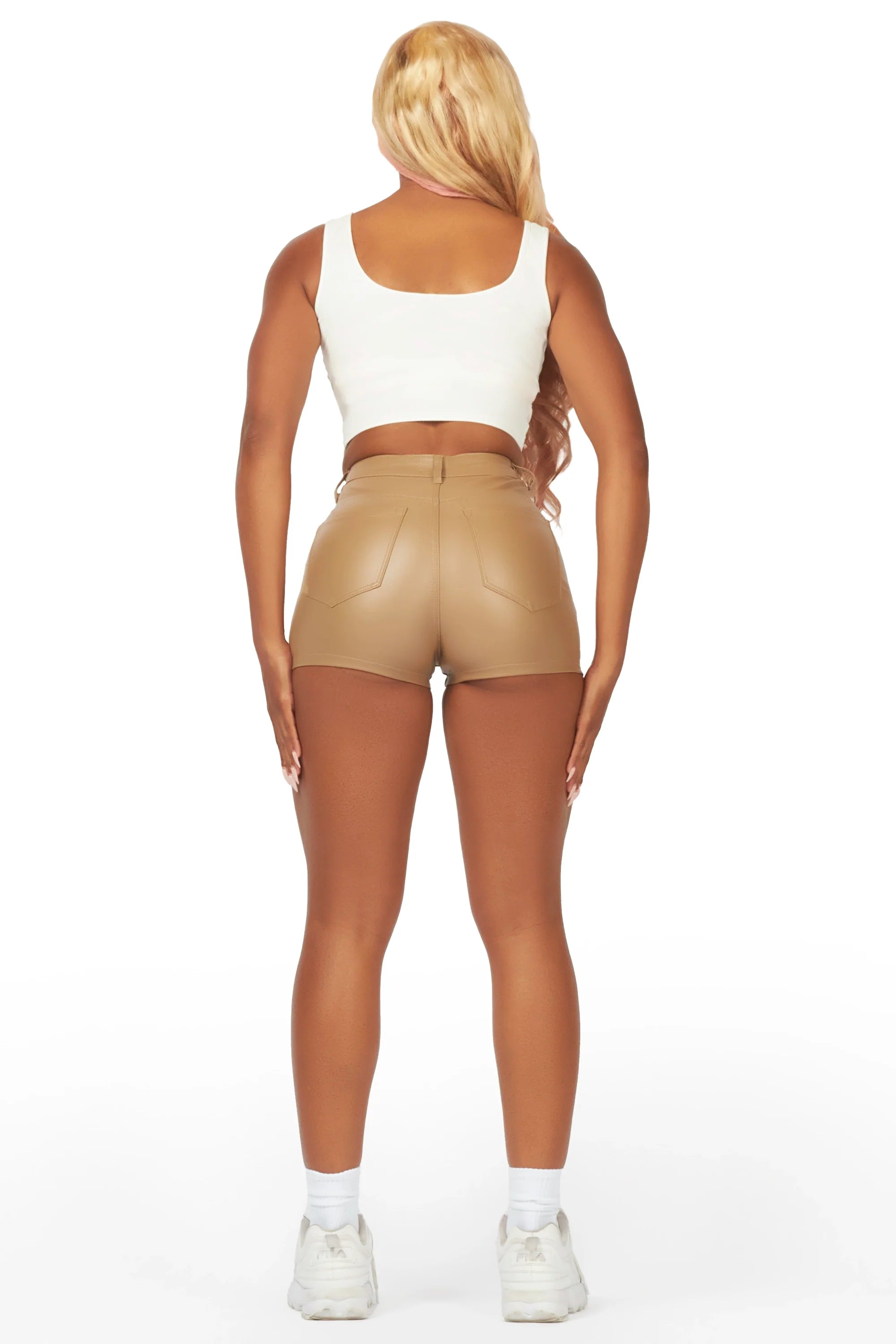 Tamry Tan PU Short