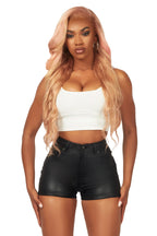 Tamry Black PU Short