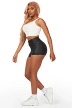 Tamry Black PU Short