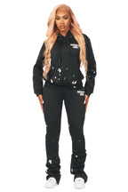 Hadley Black Super Stacked Trackset