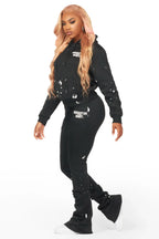 Hadley Black Super Stacked Trackset