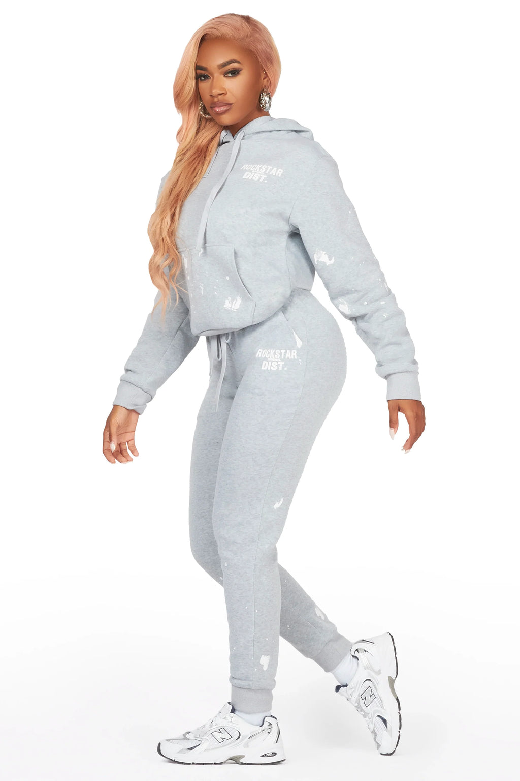 Hadley Heather Grey Jogger Trackset