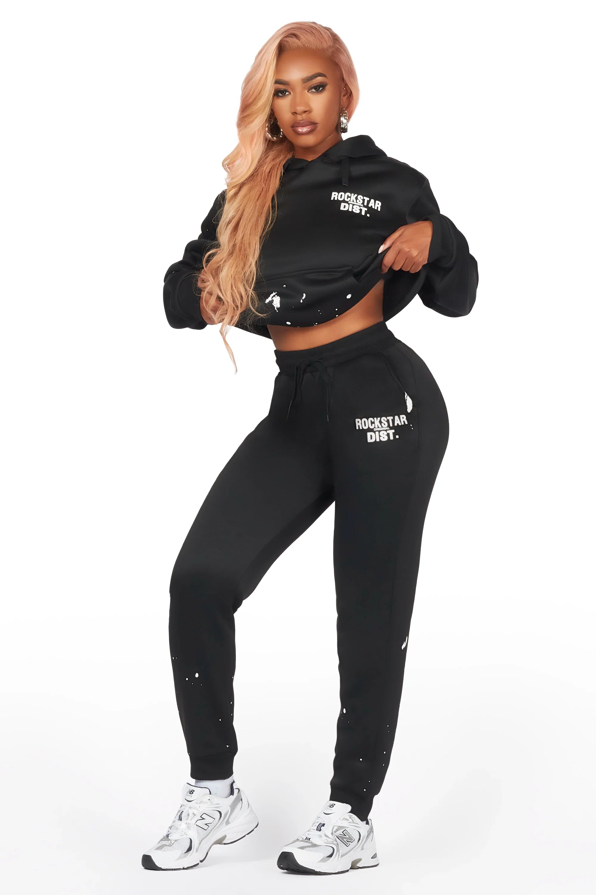 Hadley Black Jogger Trackset