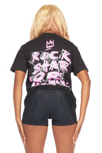 Kaysonti Black Oversized T-Shirt