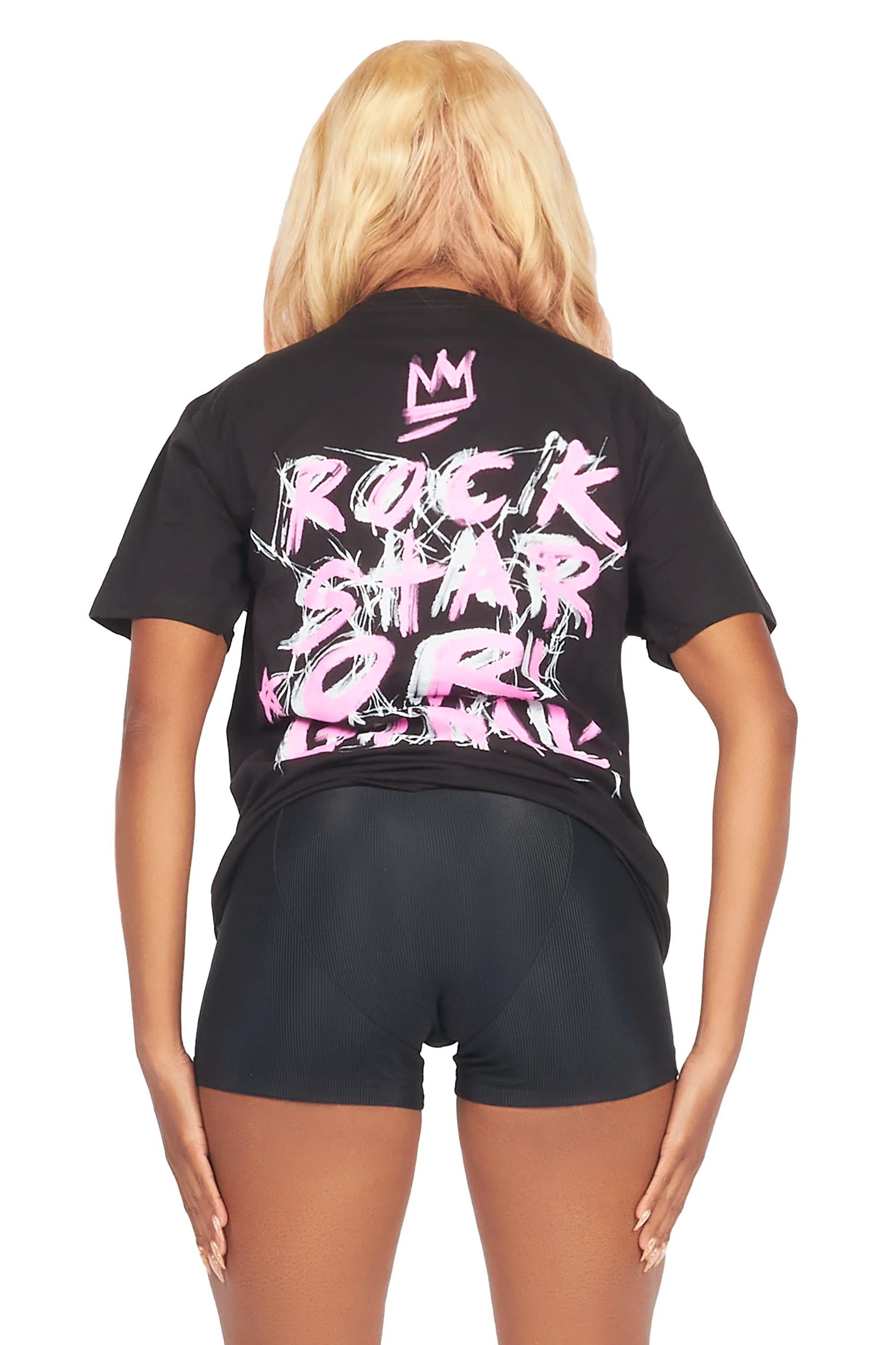 Kaysonti Black Oversized T-Shirt