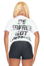 Keyatta White Oversized T-Shirt