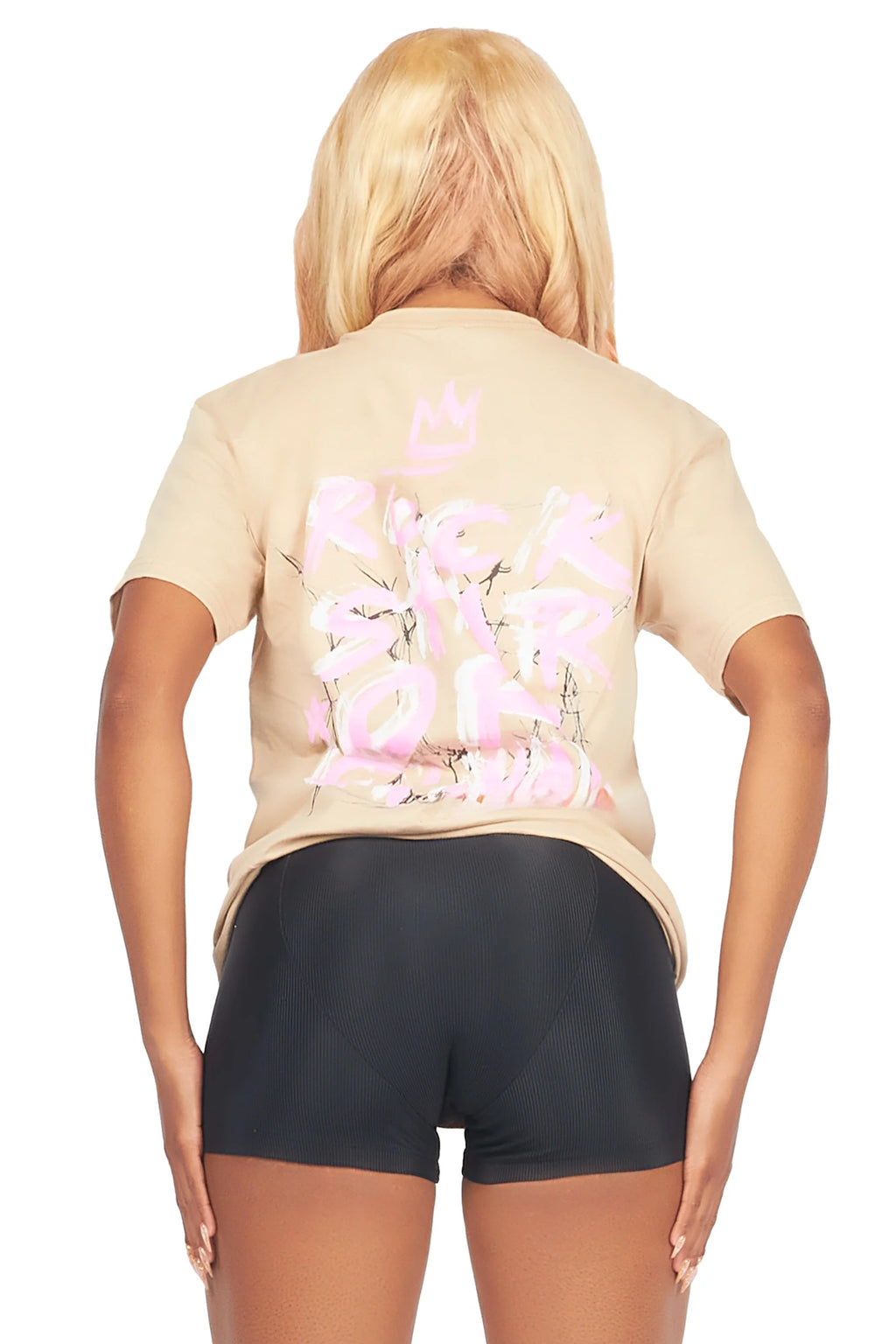 Kaysonti Beige Oversized T-Shirt