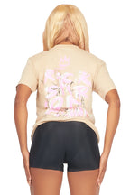 Kaysonti Beige Oversized T-Shirt