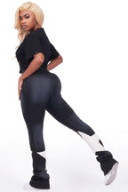 Delgera Black T-Shirt Trackset