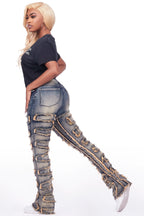 Laahanti Black/Tint T-Shirt & Jean Set