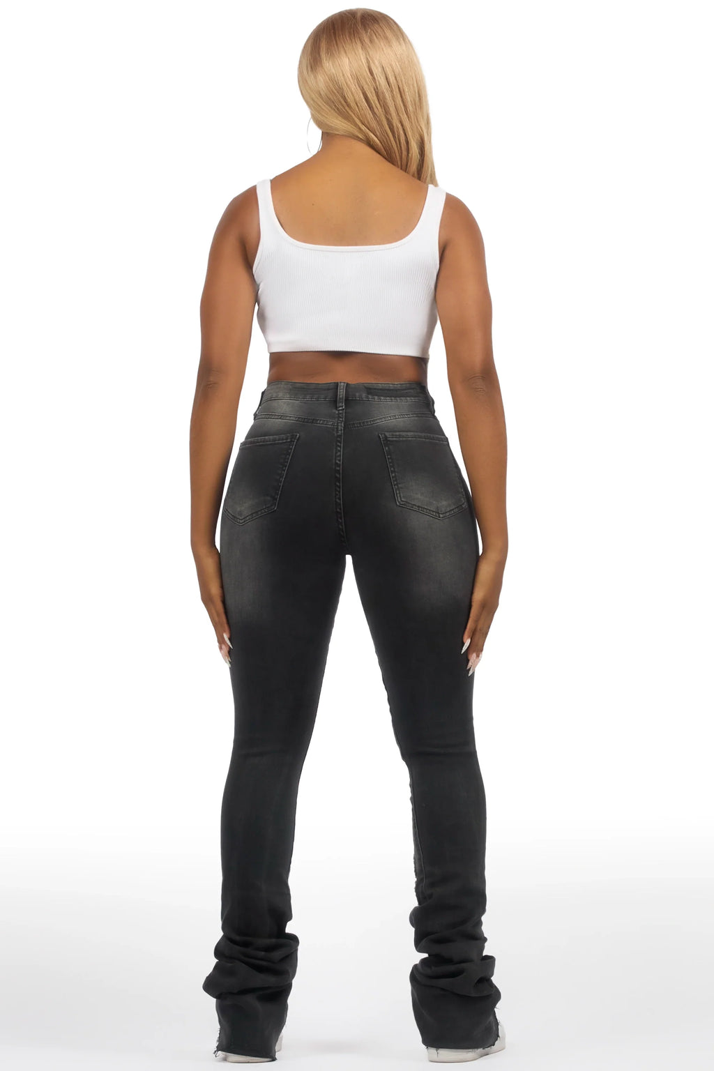 Remy Black Super Stacked Jean