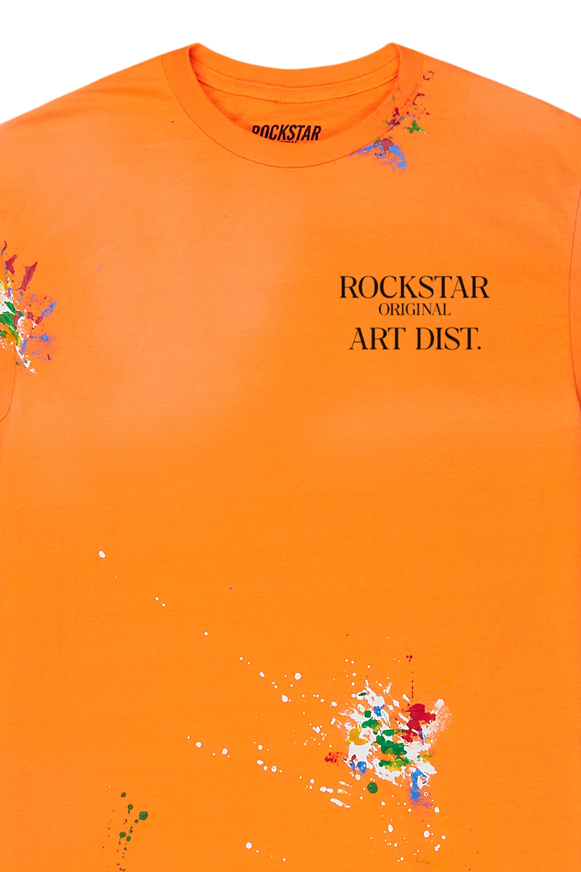 Palmer Orange Graphic T-Shirt