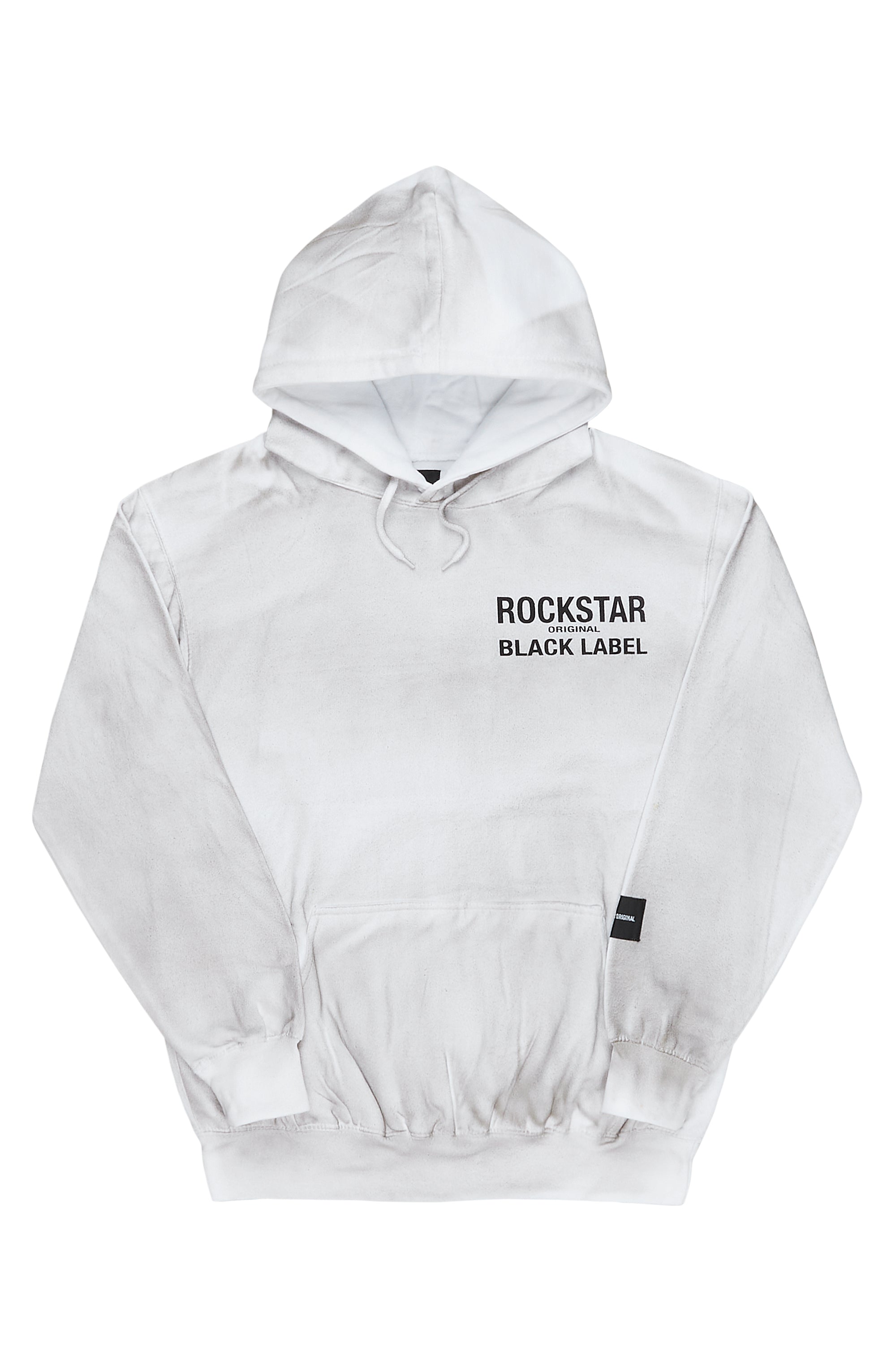 Art Dist. White Graphic Hoodie