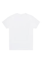 Boys Octavio Printed T-Shirt-White/Blue