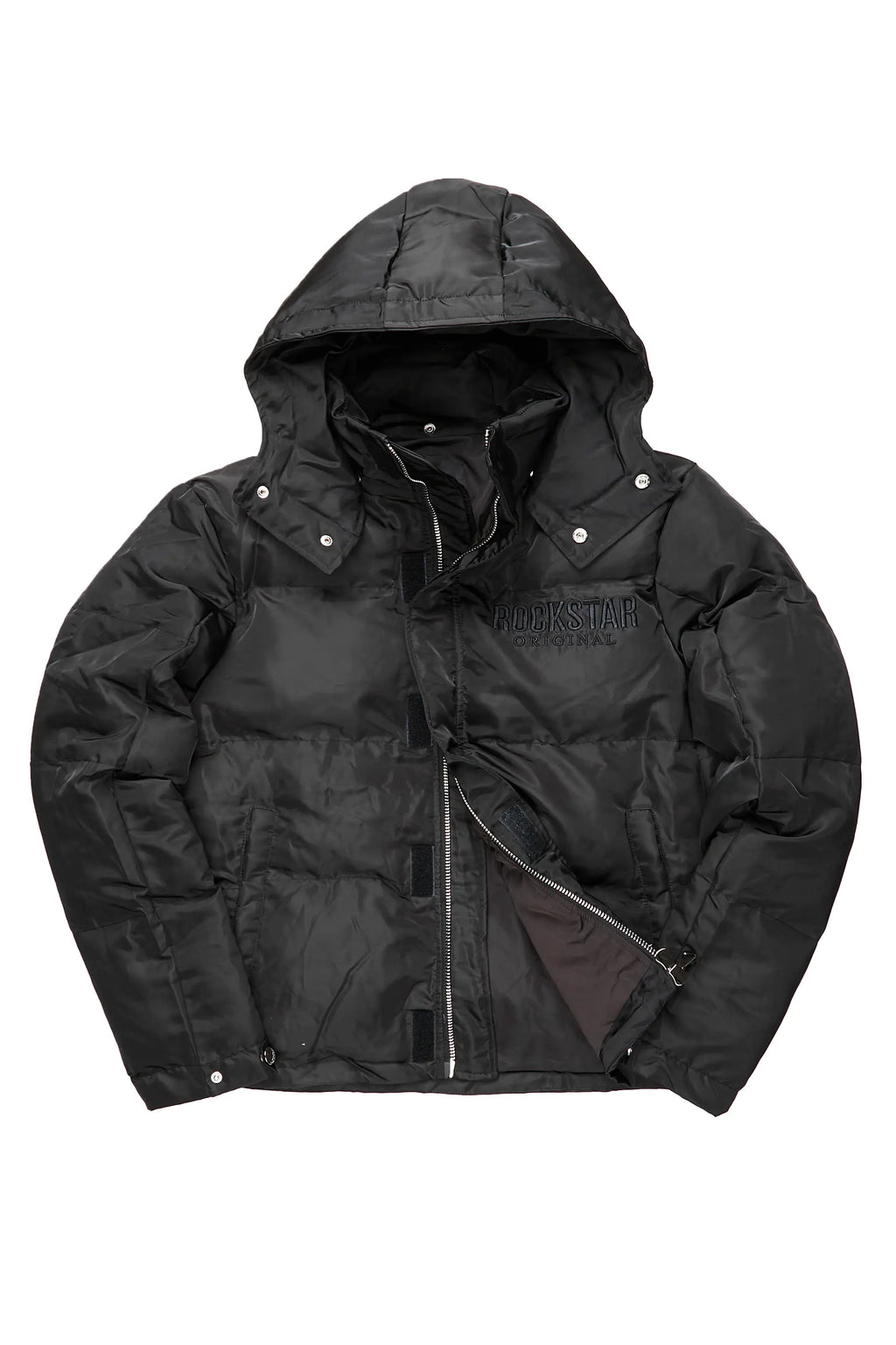 Brynn Black Puffer Jacket