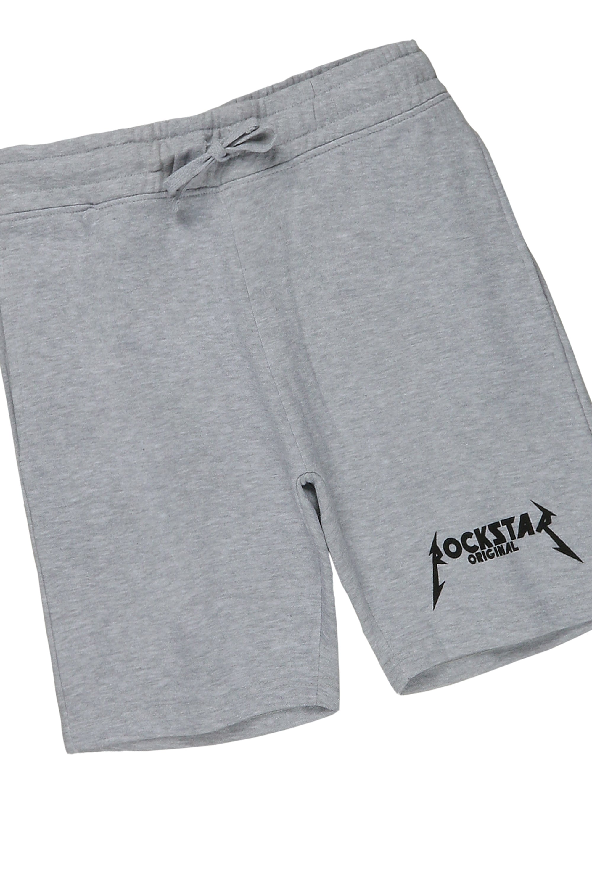 Buck Short Set-Heather Grey