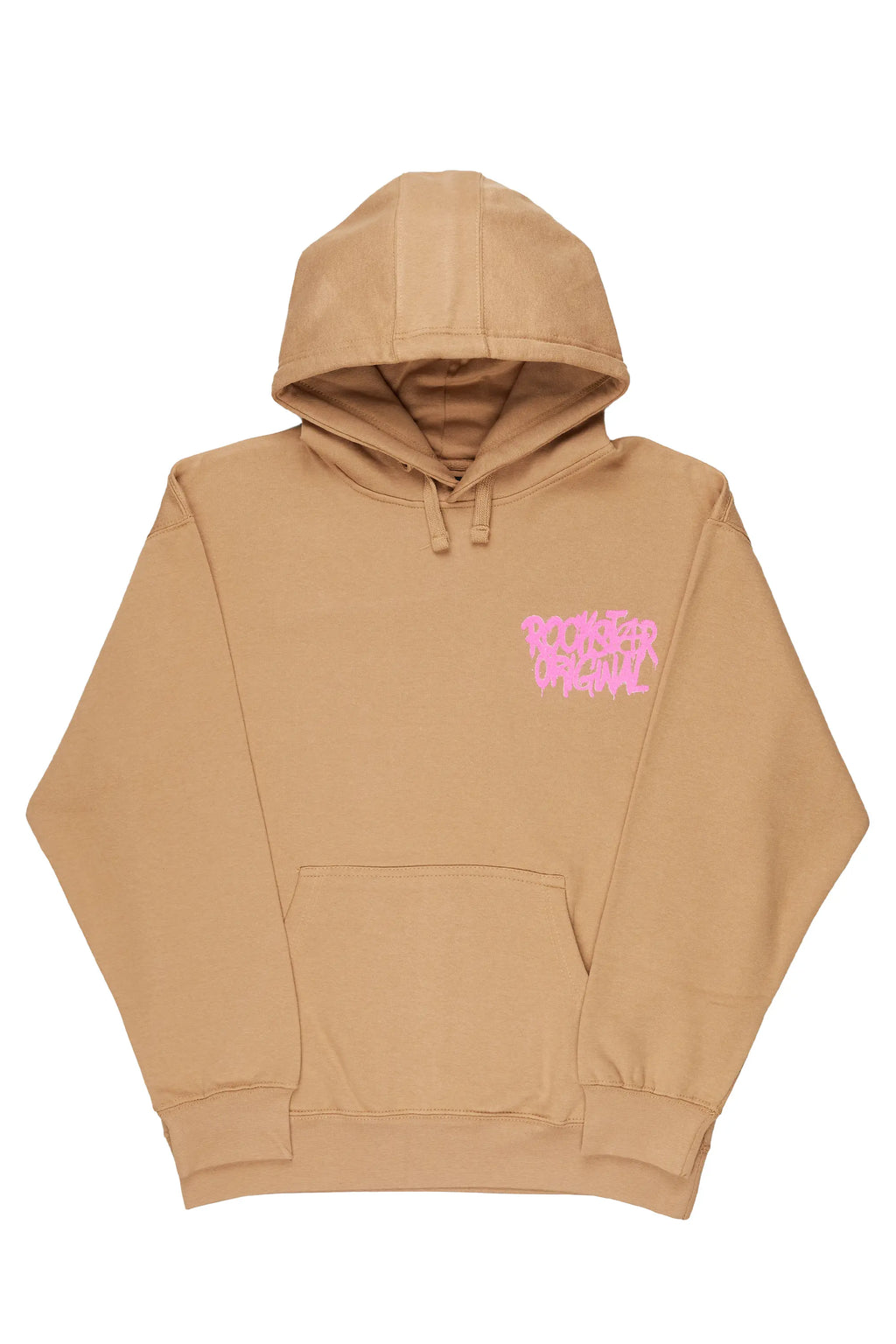 Badbich Beige Graphic Hoodie
