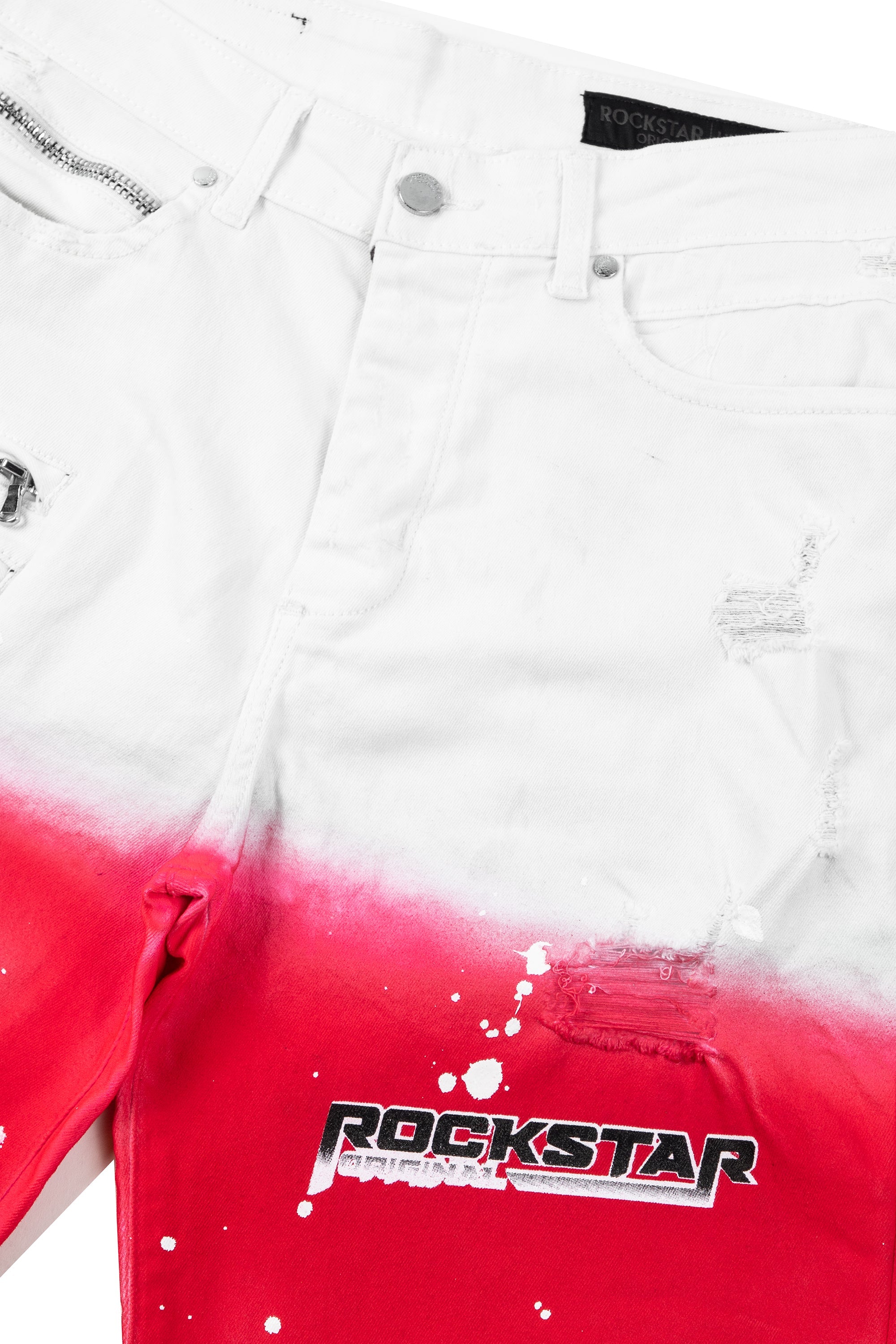 Balbo Printed Short-Wht/Red