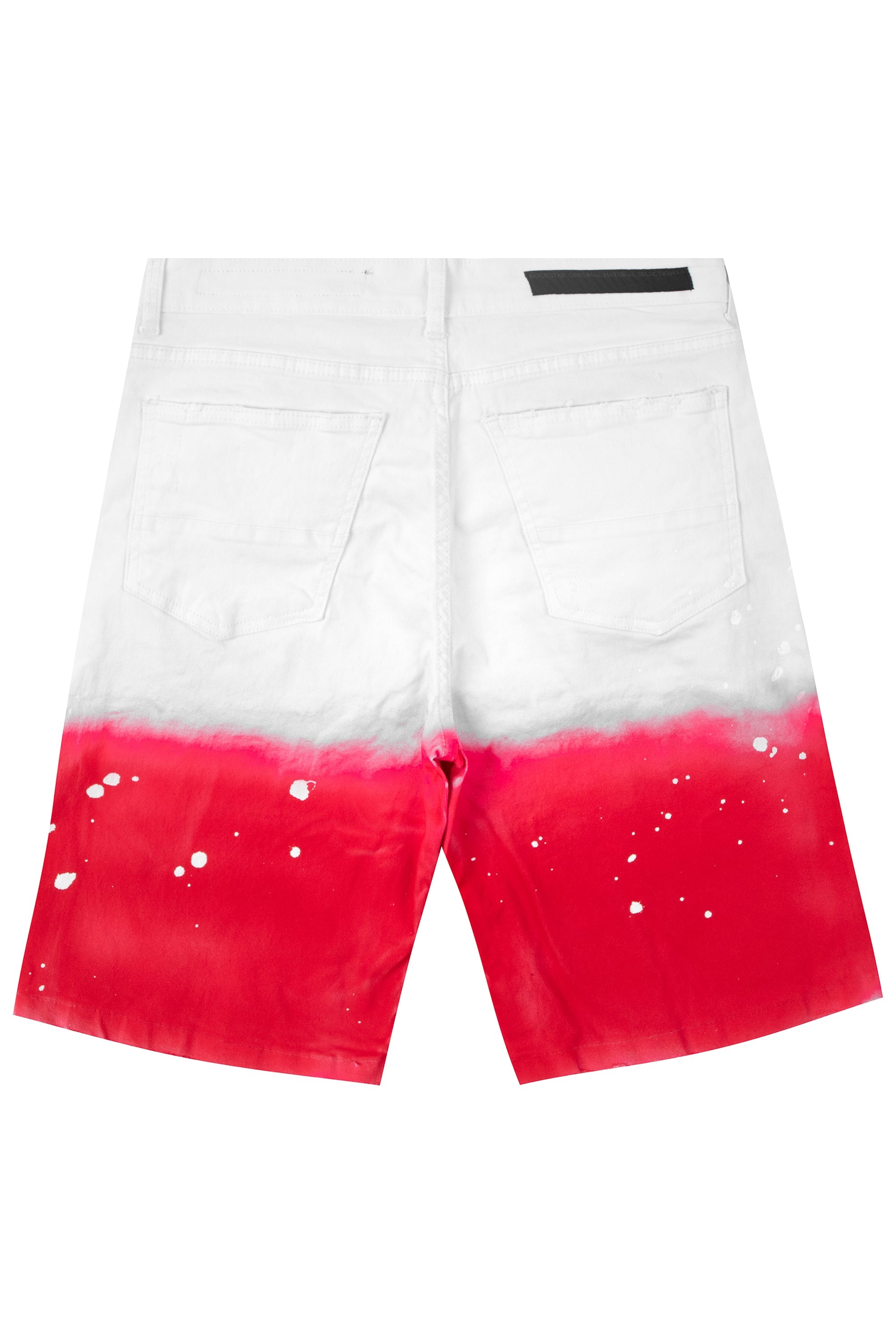 Balbo Printed Short-Wht/Red