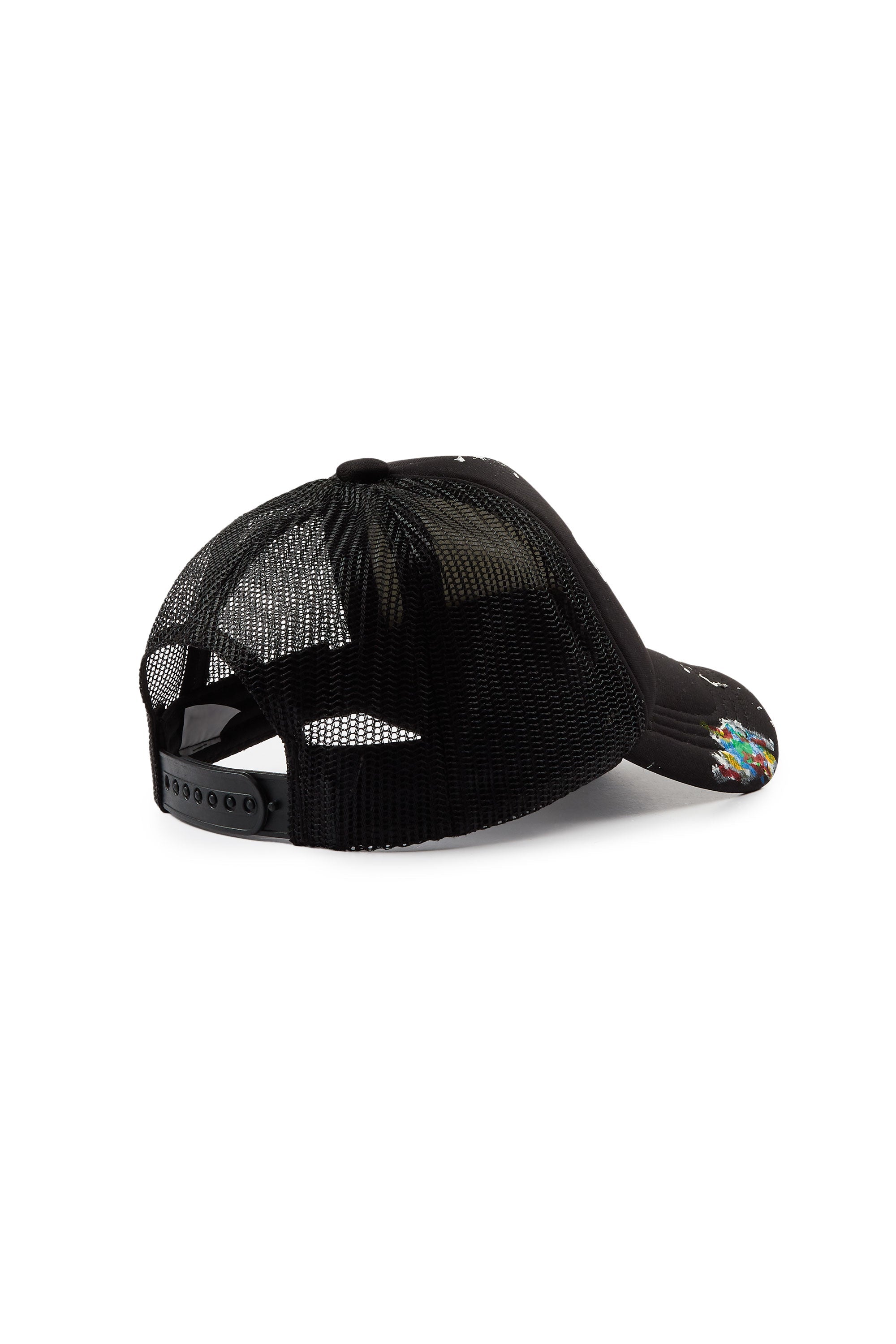 Boys Neptune Black Trucker Hat