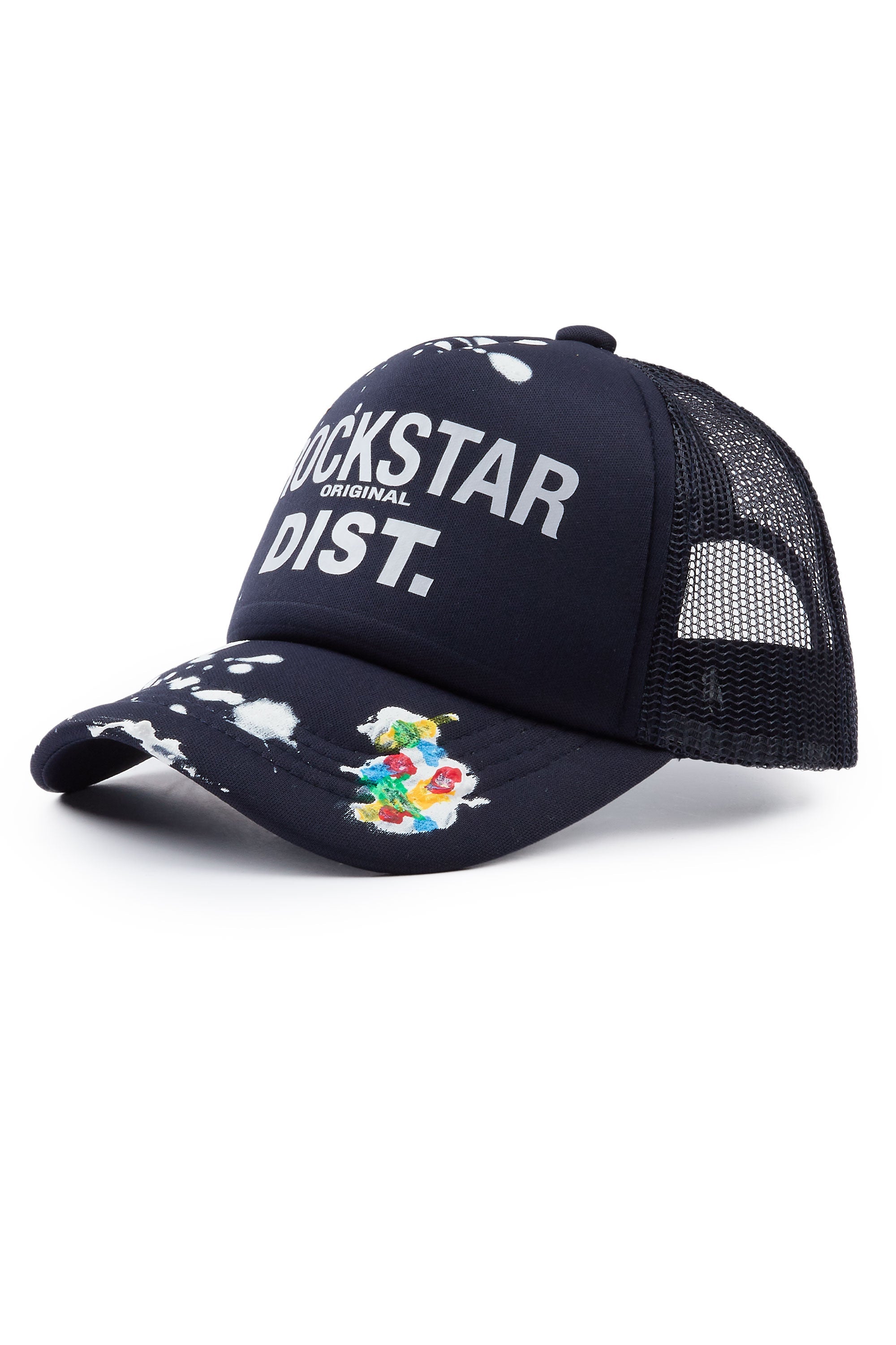 Boys Neptune Navy Trucker Hat