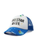 Boys Neptune White/Royal Trucker Hat