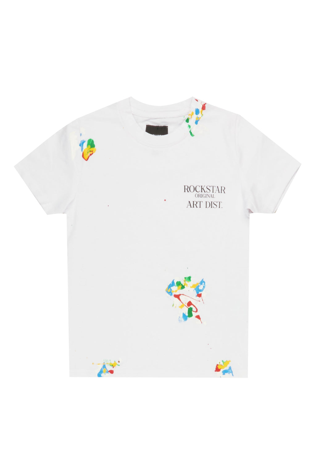 Boys Palmer White Graphic T-Shirt