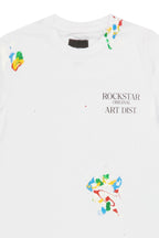 Boys Palmer White Graphic T-Shirt