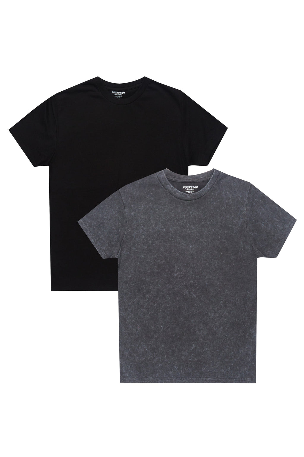 Boys Basic Vintage/Black T-Shirt Bundle 2 Pack