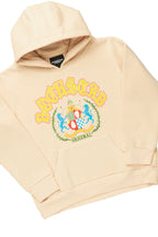 Boys Brody Beige Hoodie/Camo Stacked Flare Jean