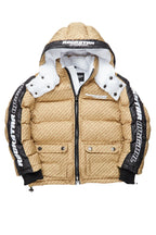Boys Bryson Beige Heavy Puffer Jacket