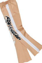 Boys Draven Beige Tricot Stacked Flare Track Set