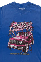 Boys Hai Royal Blue Graphic T-Shirt