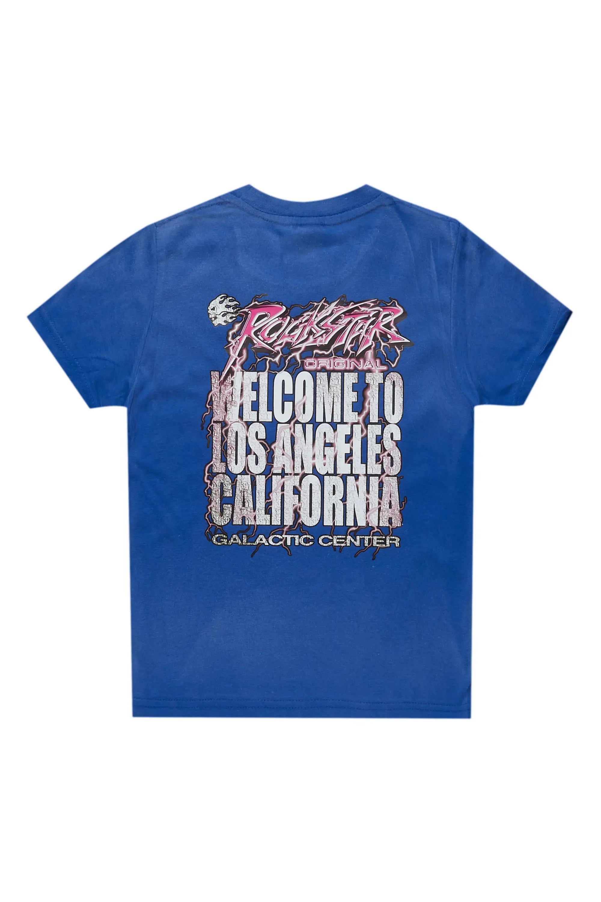 Boys Hai Royal Blue Graphic T-Shirt