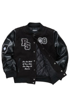 Boys Leaner Black Bomber Jacket