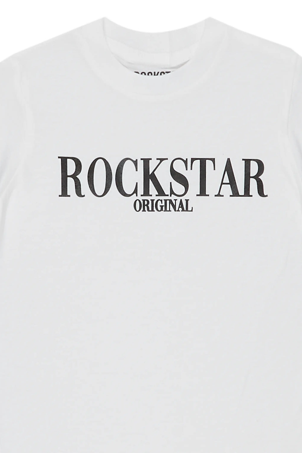 Boys Octavio White/Grey Graphic T-Shirt