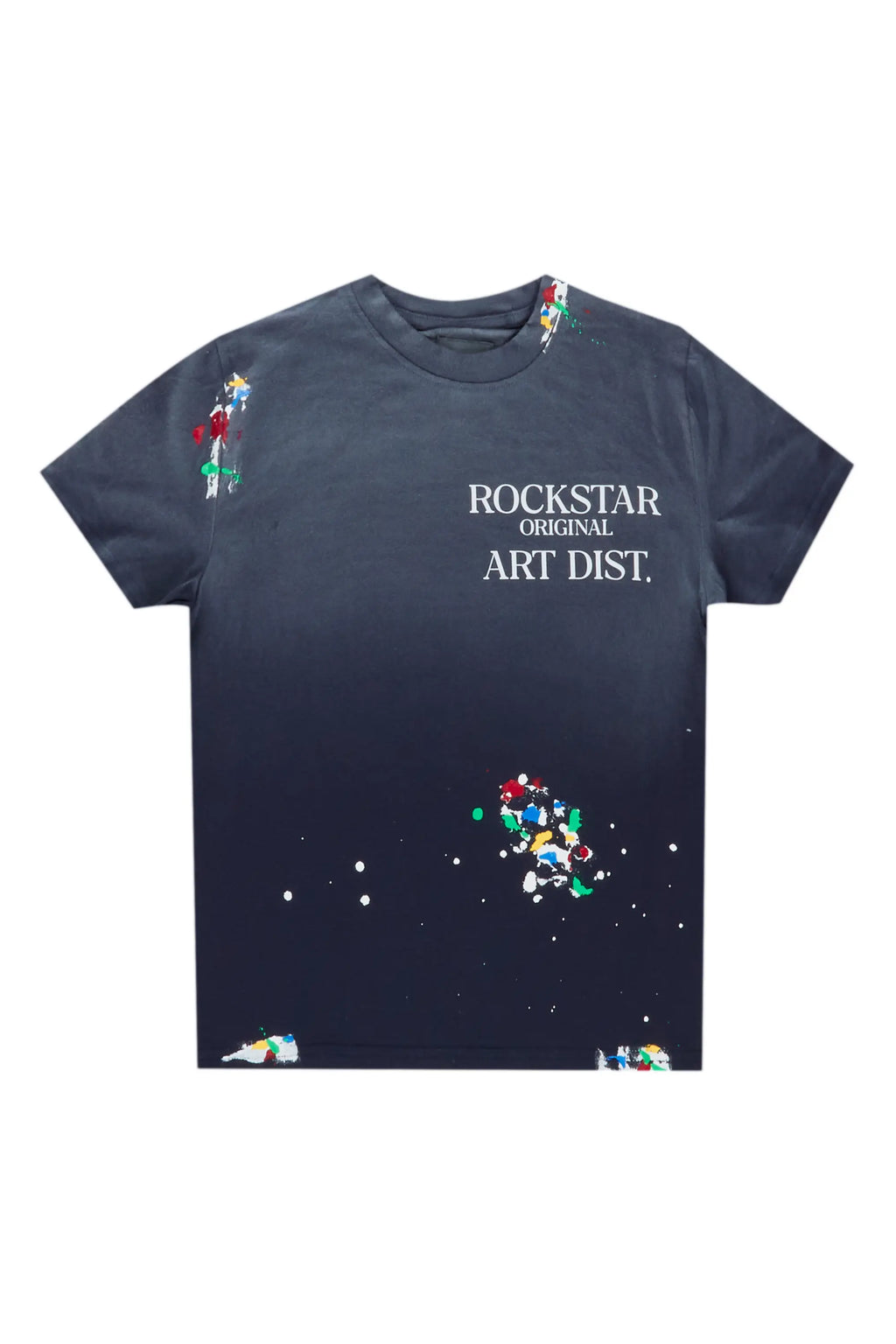Boys Palmer Navy Graphic T-Shirt