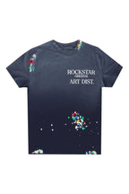 Boys Palmer Navy Graphic T-Shirt