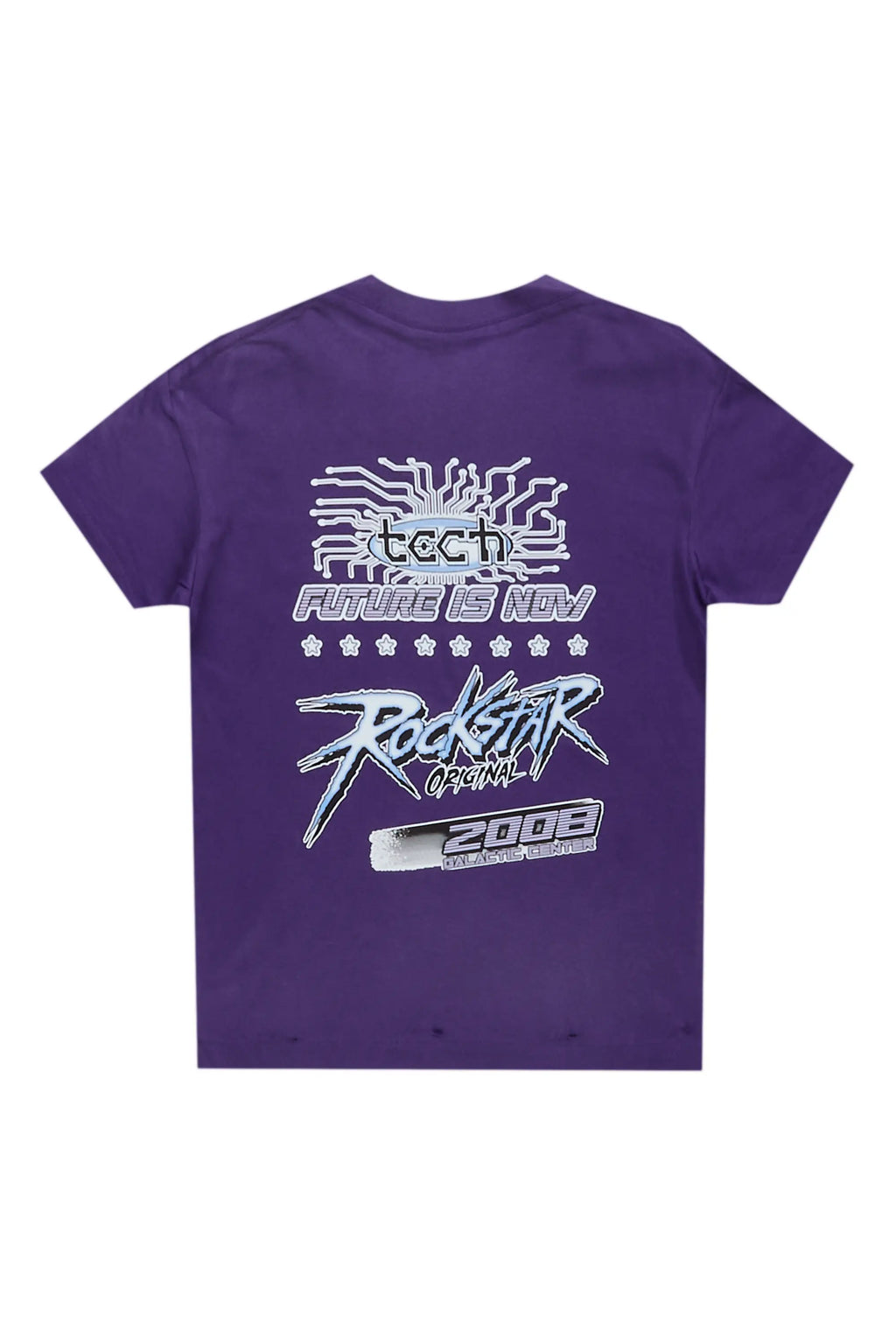 Boys Race Purple Graphic T-Shirt