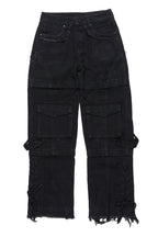 Boys Three Maxi Jet Black Baggy Fit Jean